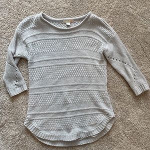 Gianni Bini Women’s grey sweater
